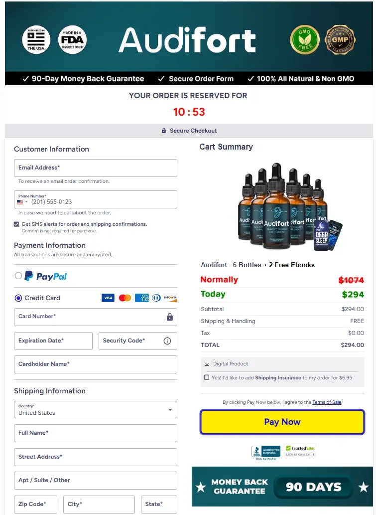 audifort-Secure-Checkout